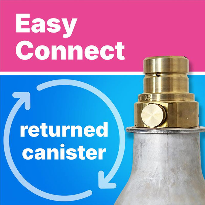 Returned Easy Connect CO2 Canister