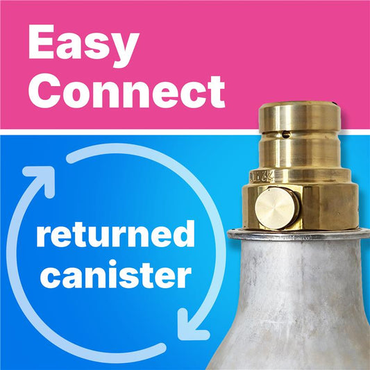 Returned Easy Connect CO2 Canister